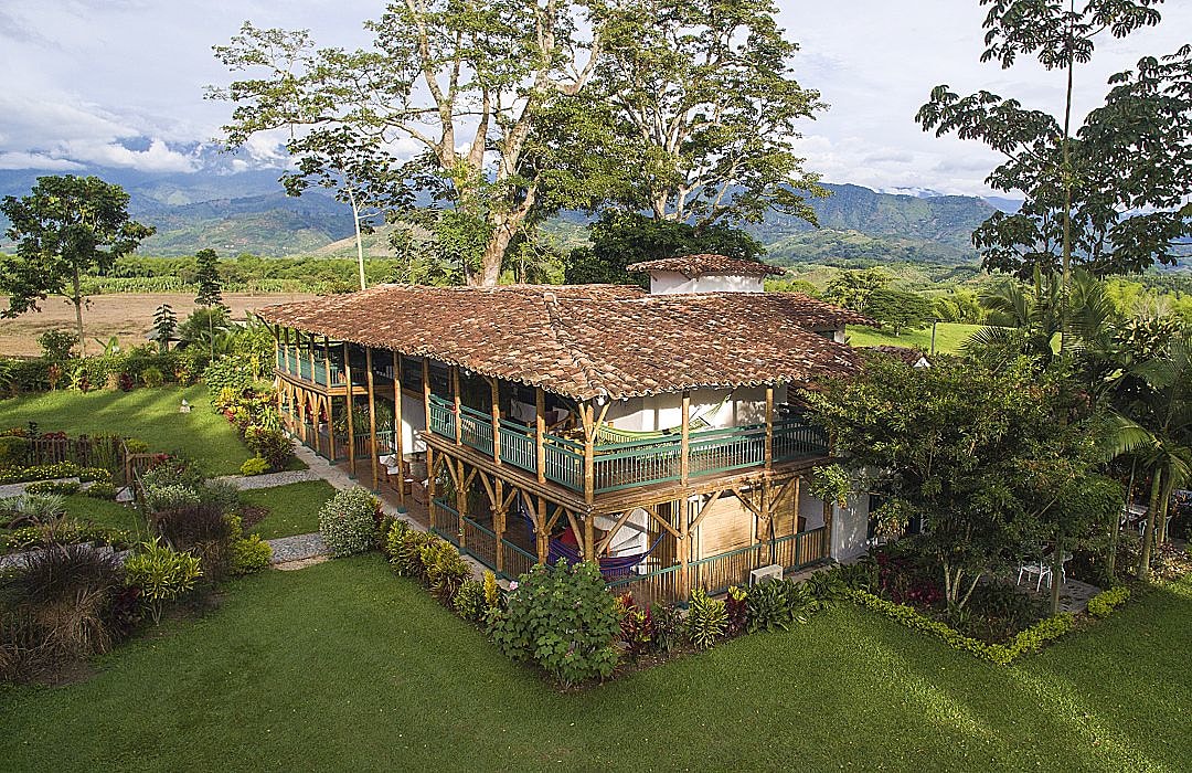 Hacienda Bambusa in Quindío Colombia. Photo courtesy of Hacienda Bambusa