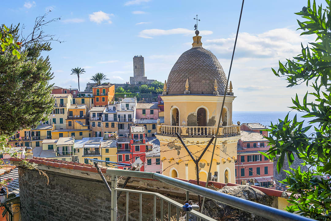 Church of Santa Margherita D'Antiochia, Vernazza, Cinque Terre.