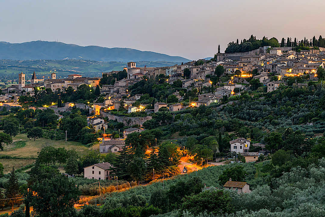 Spello, a small village in Umbria, Italy.