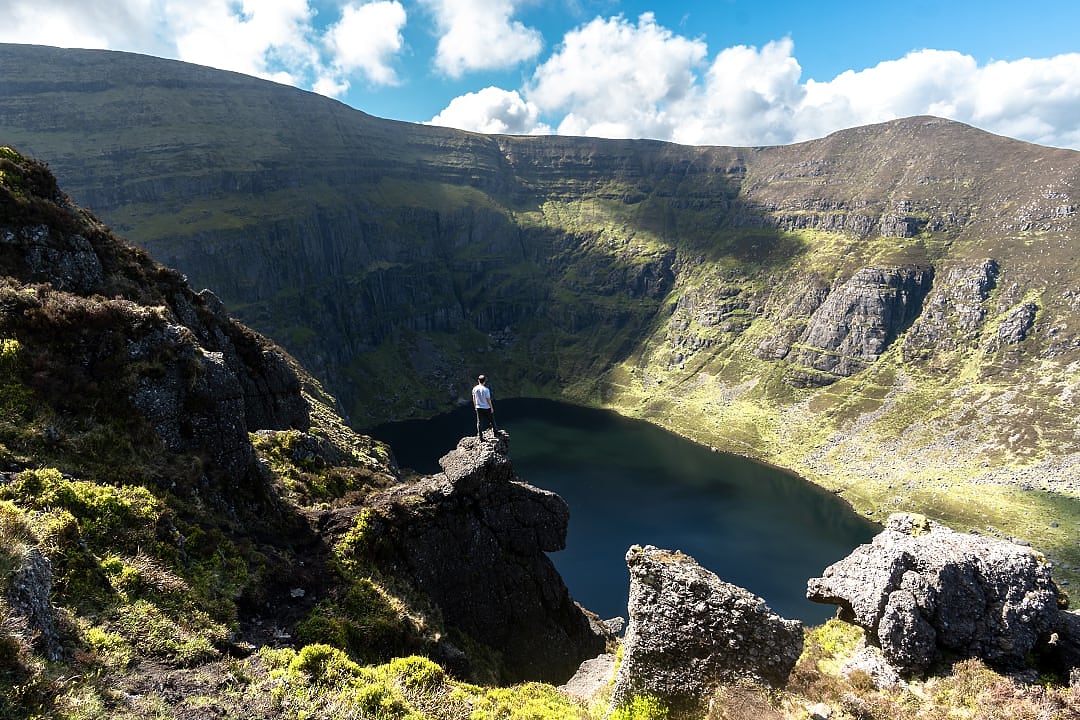 Coumshingaun Lough, County Waterford, Ireland.