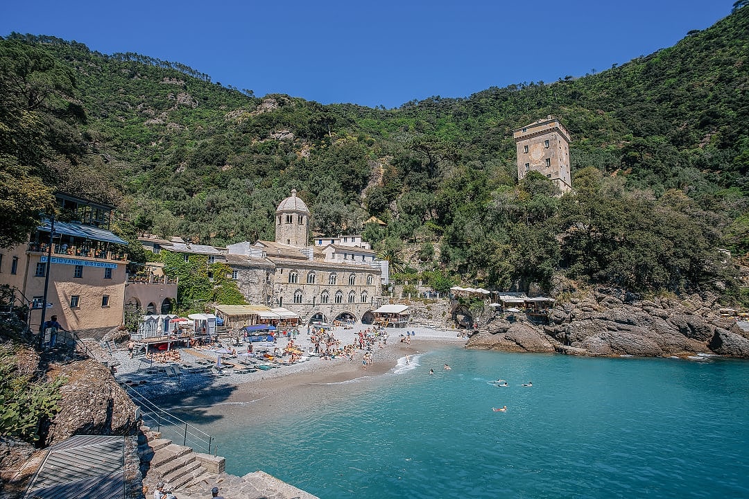 San Fruttuoso in Liguria, Italy