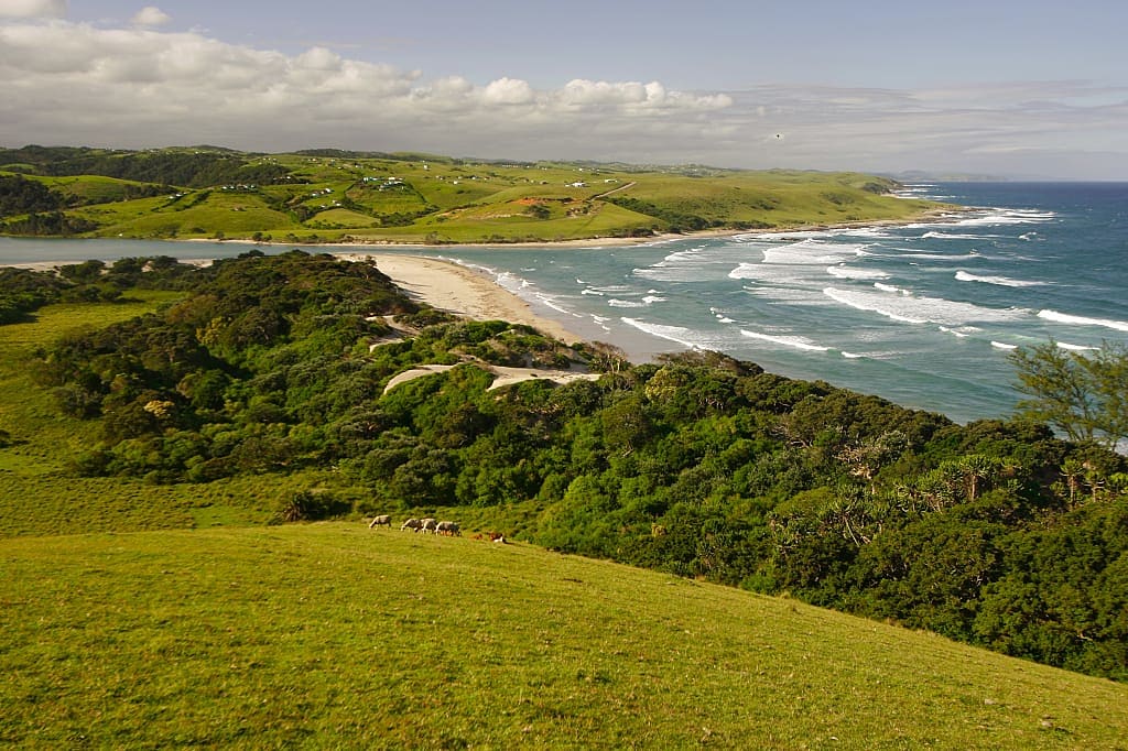 Mdumbi beach on the Eastern Cape Wild Coast region of South Africa