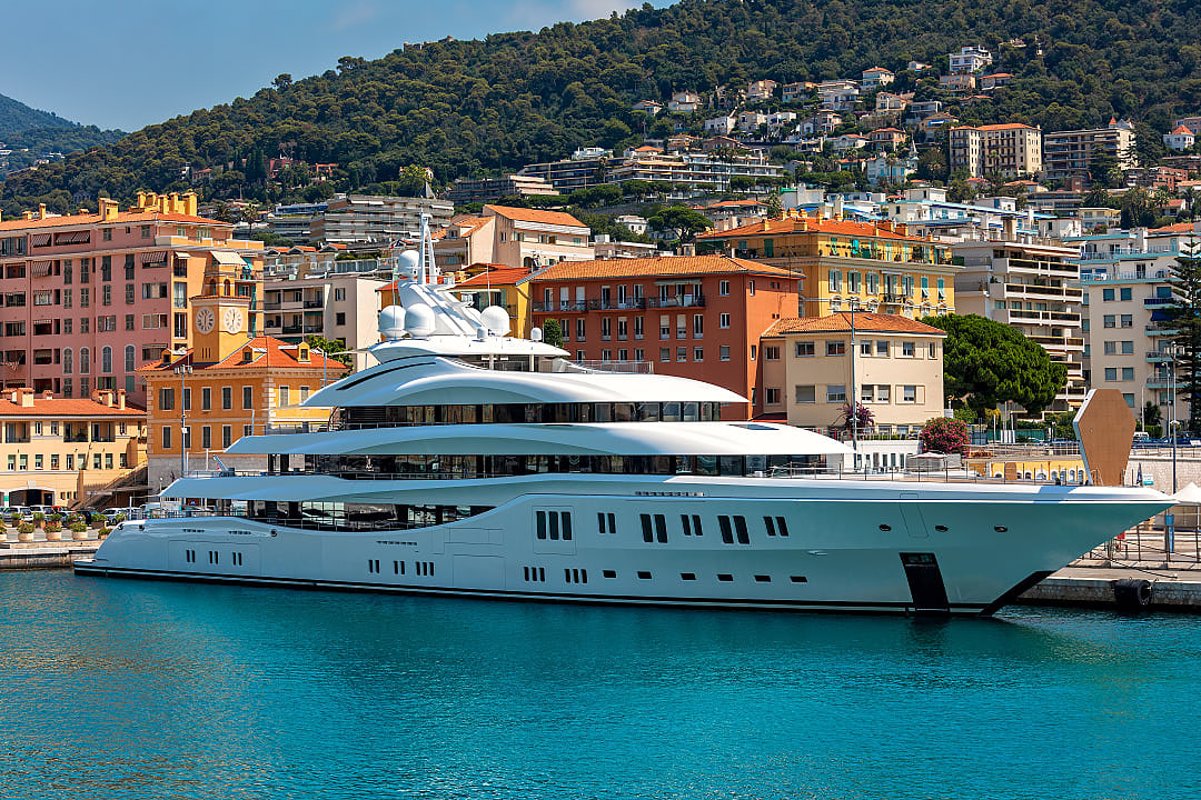 Nice city on the French Riviera.