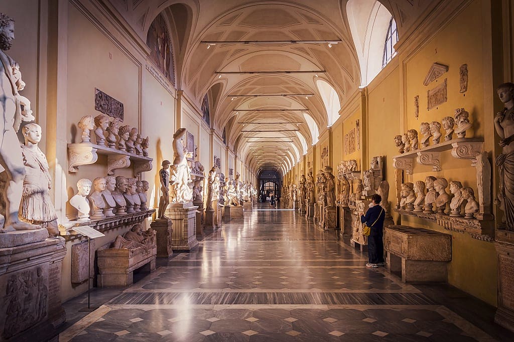 Vatican Museum in Rome, Italy