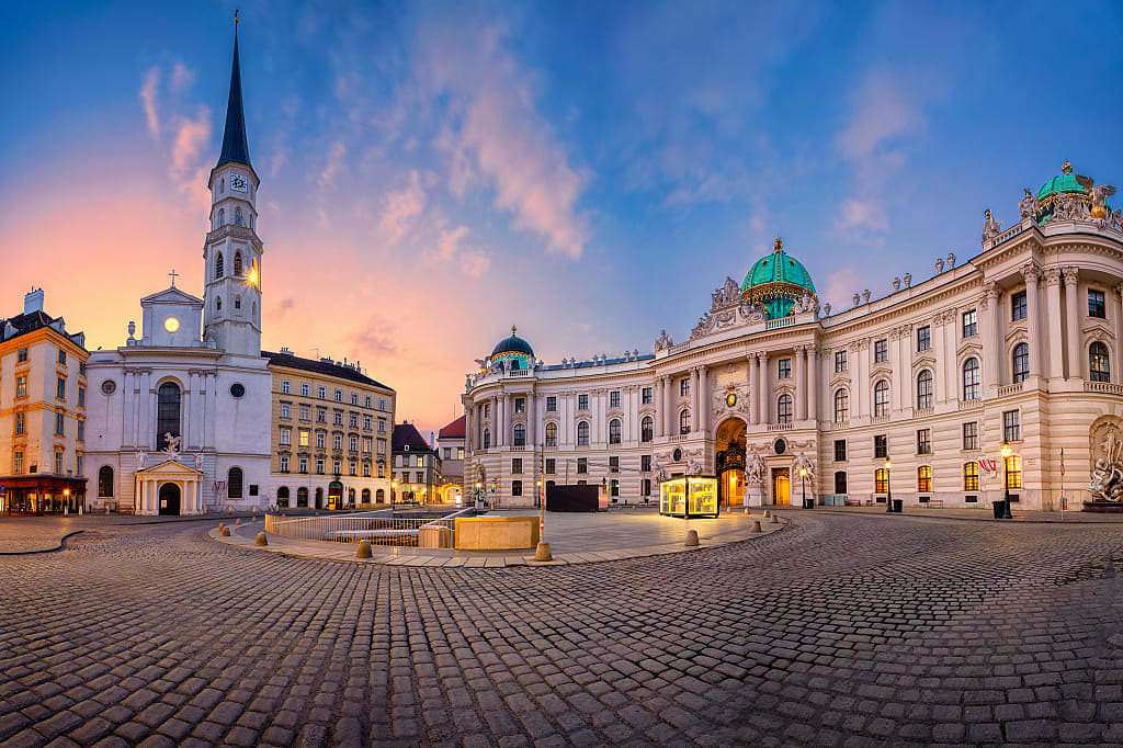 Hofburg Palace in Vienna, Austria