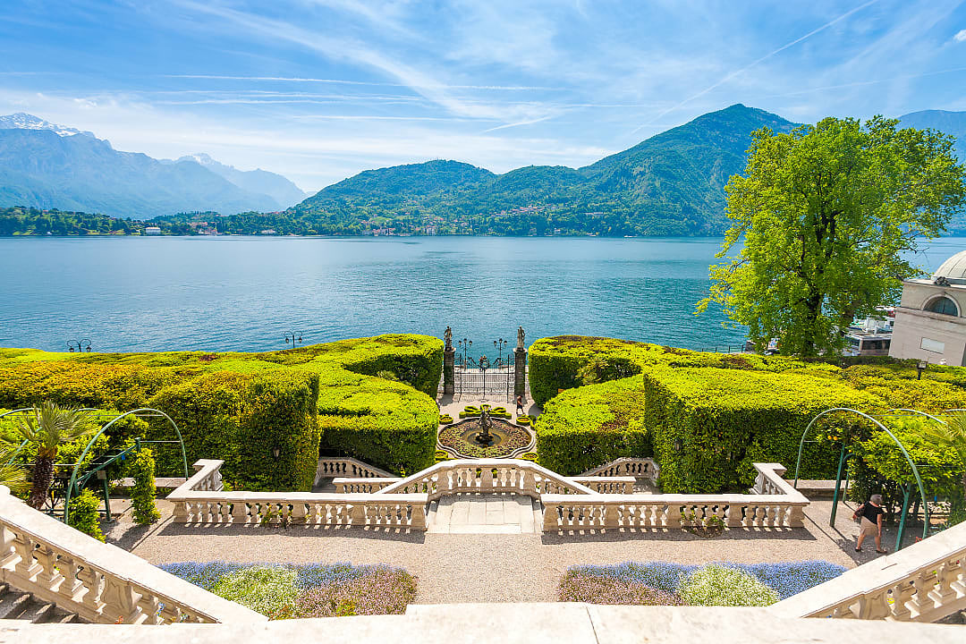 Villa Carlotta on Lake Como, Italy