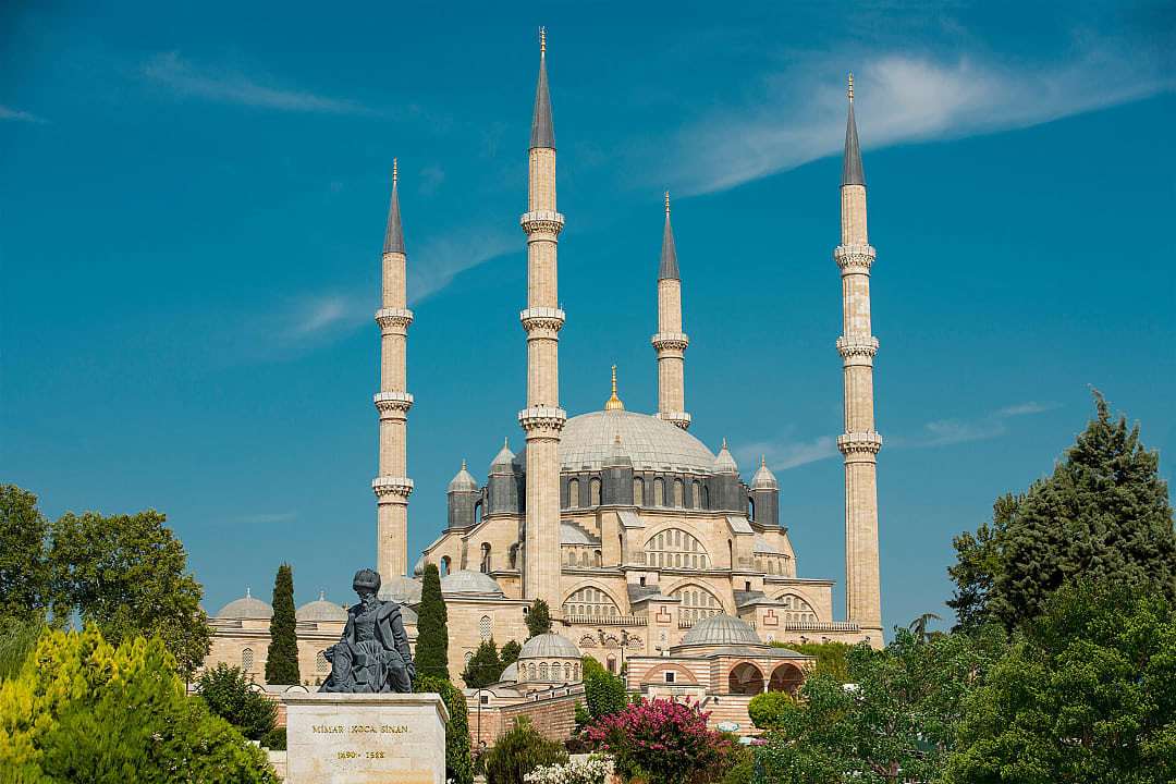 Selimiye Mosque in Edirne, Turkey