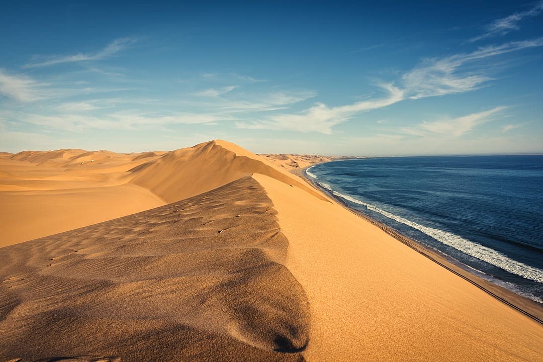 Coastal dunes near Swakopmund, Namibia