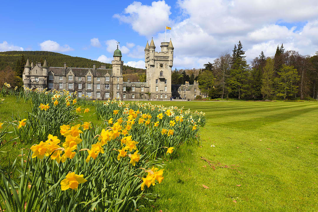 Balmoral Castle in Scotland