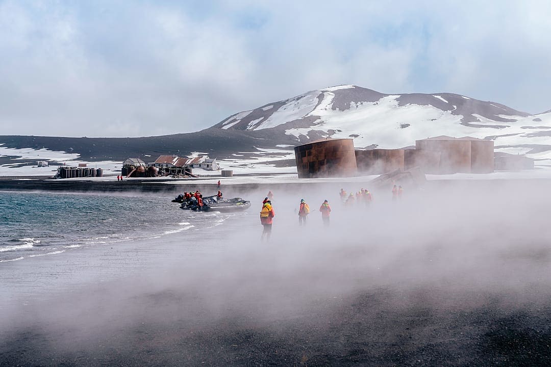 Whalers Bay on  Deception Island