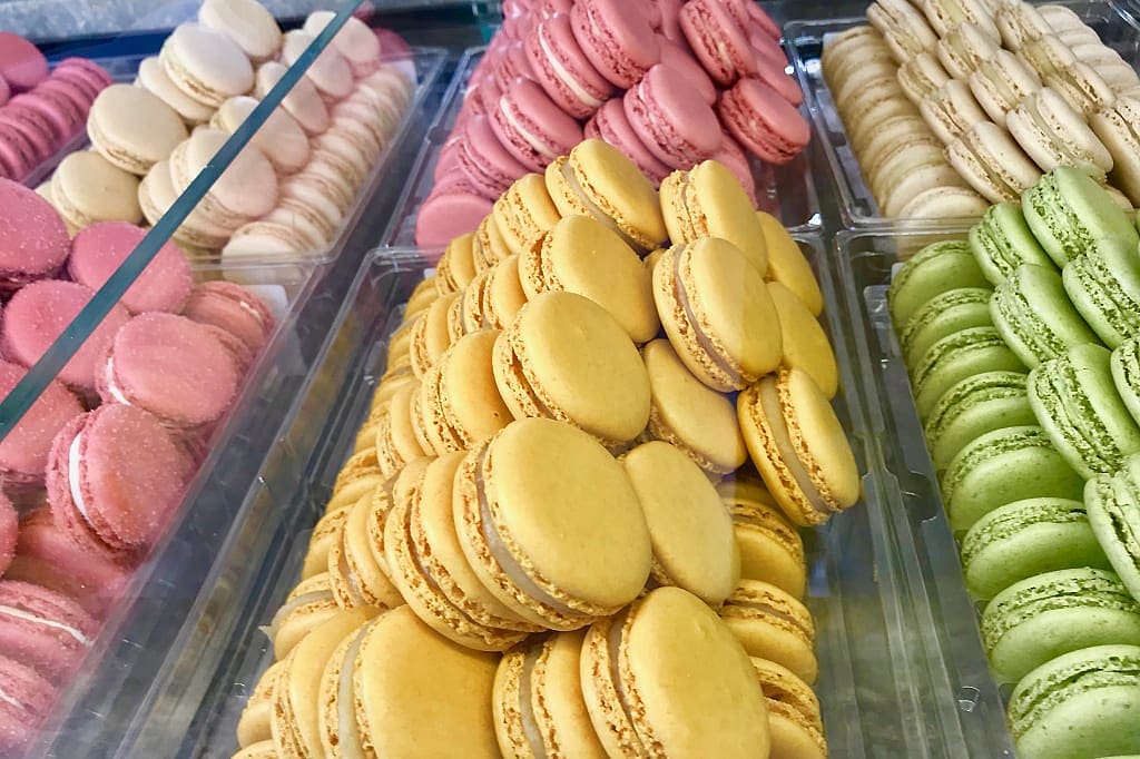Macrons in Paris, France