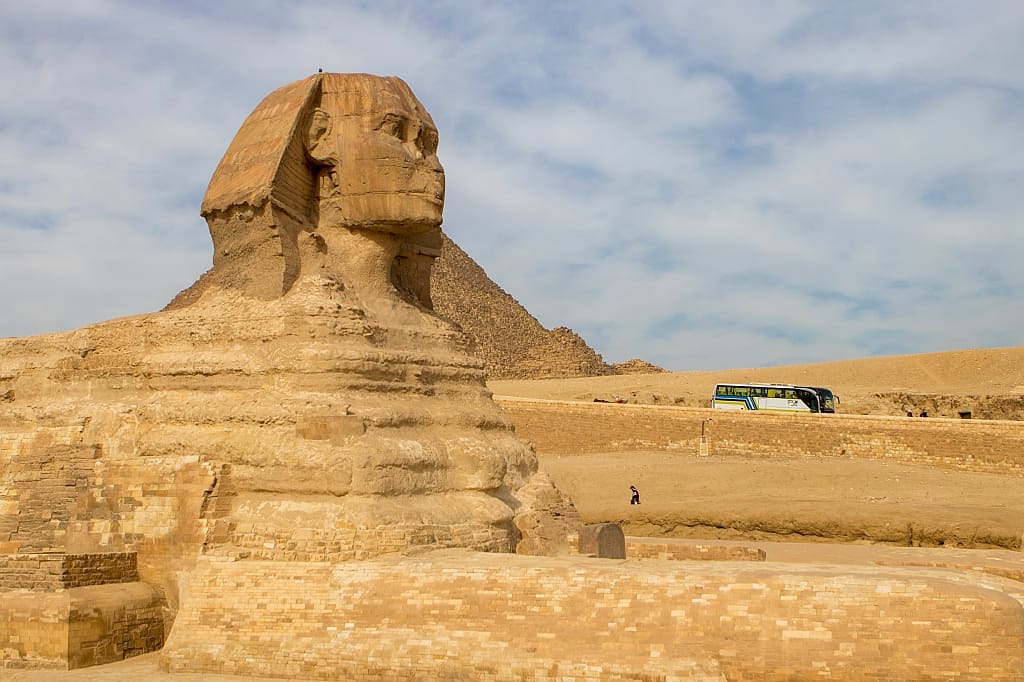 The Great Sphinx of Giza in Egypt