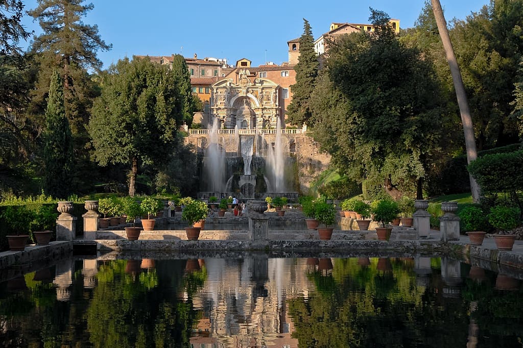 Villa d’Este Palace in Tivoli