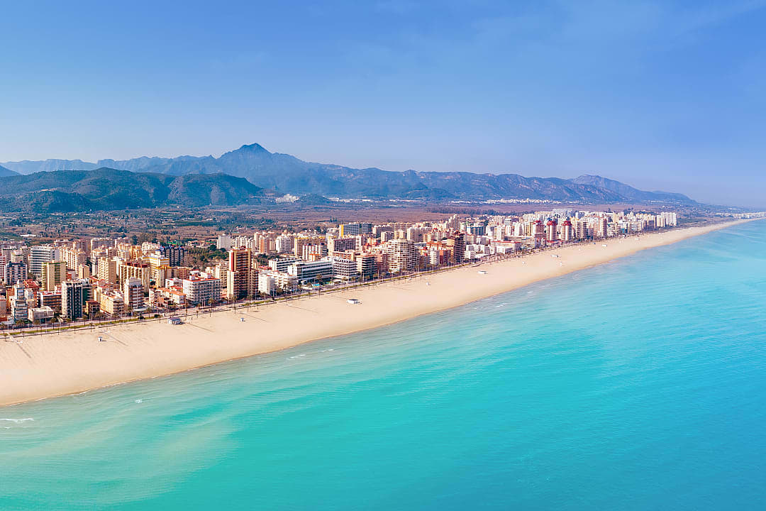 Coastline of Valencia