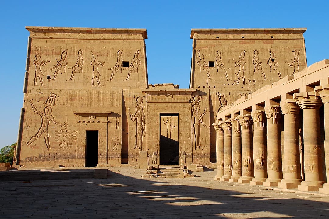 Temple of Philae in Aswan, Egypt