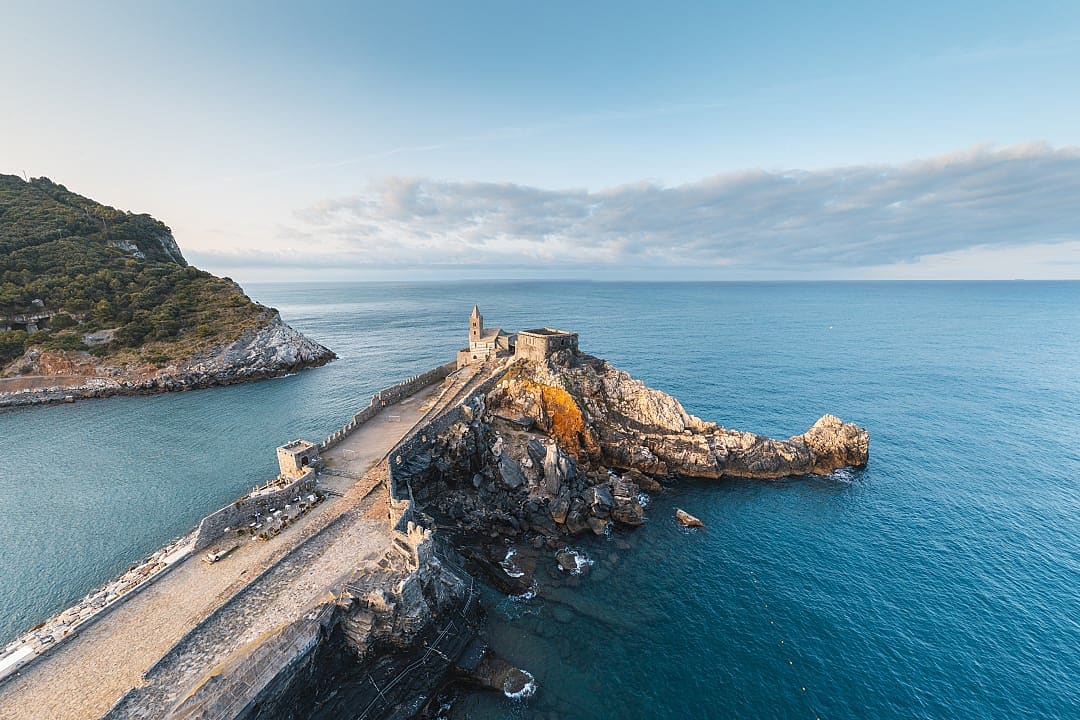 Seaside of Portovenere, Liguria, Italy