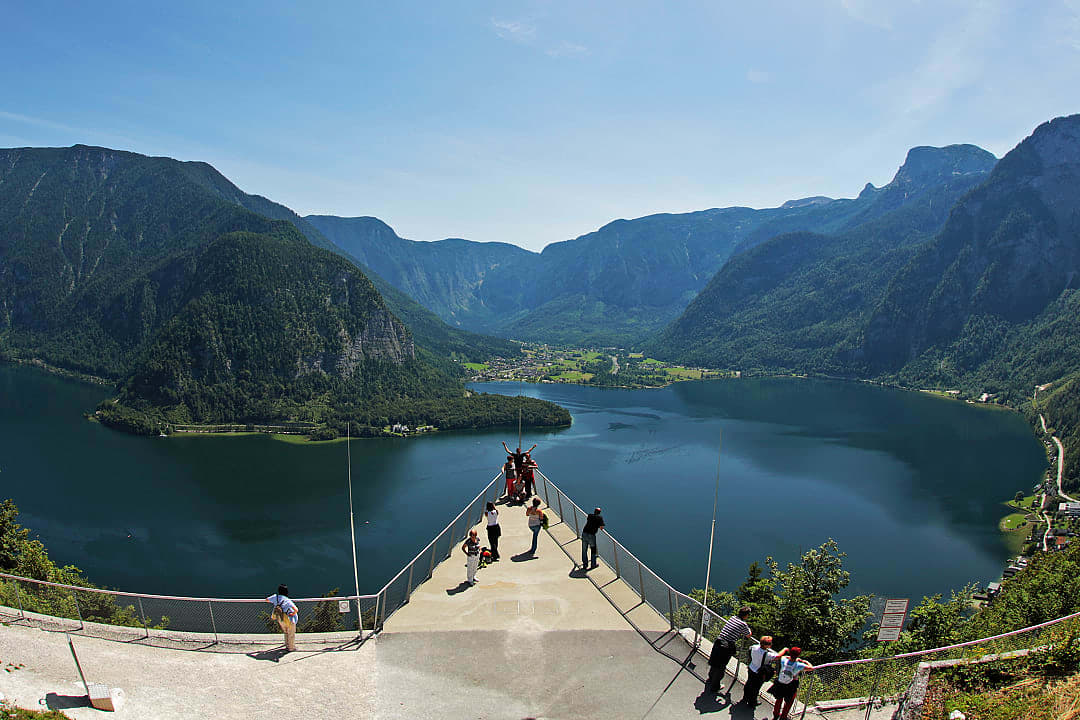 Welterbeblick skywalk in Hallstatt, Austria