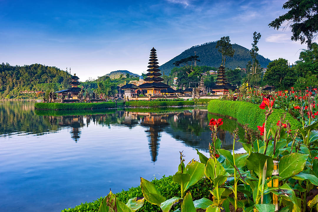 Ulun Danu Beratan temple in Bali