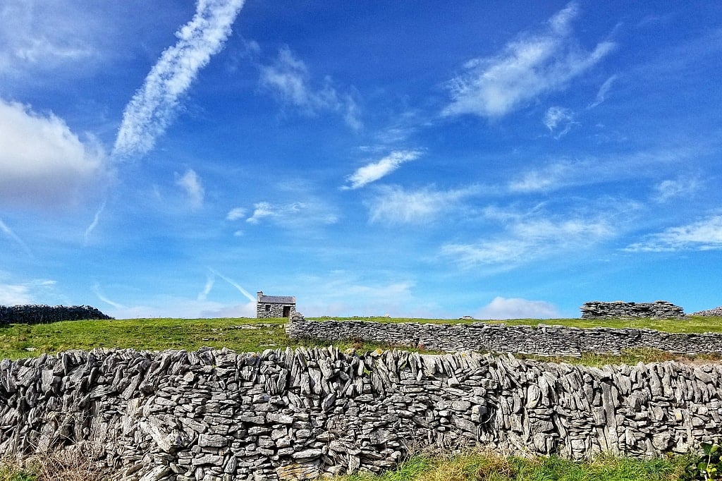 Ancient stone fort, Inishmore, Aran Islands, Ireland