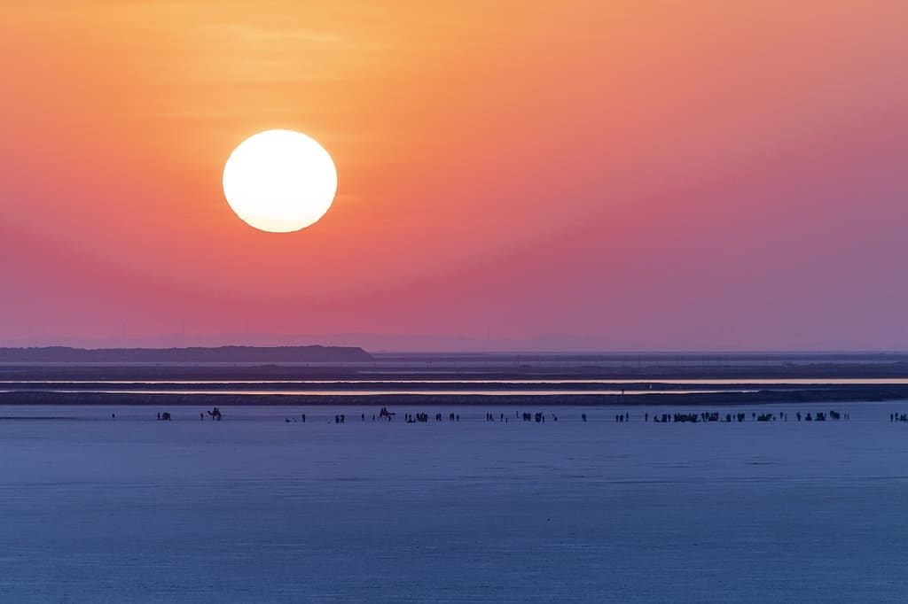 Sunset at the Great Rann of Kutch