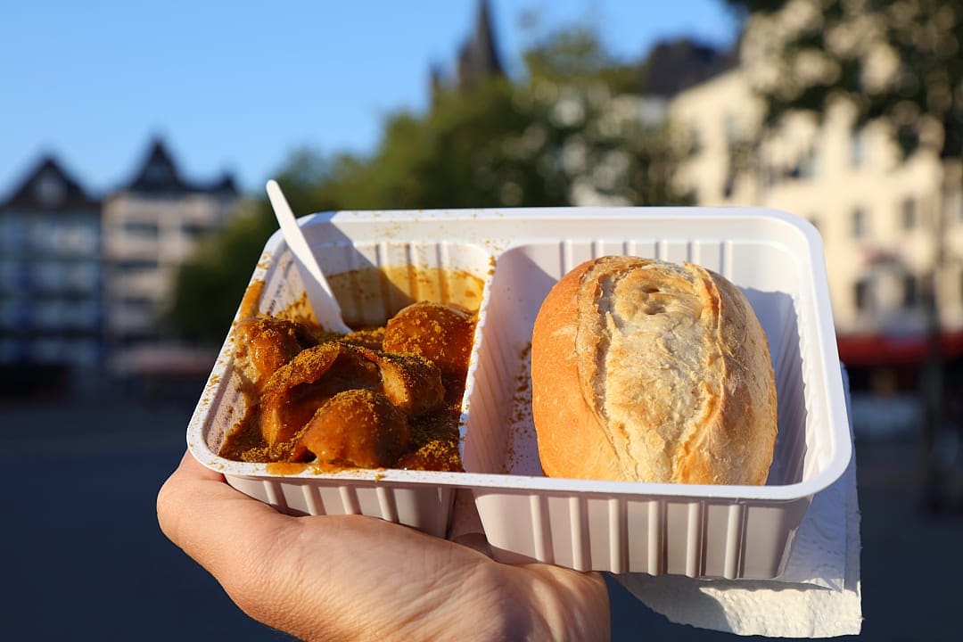 Currywurst in Cologne, Germany