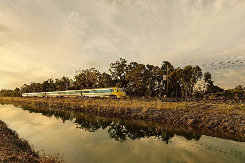 The Tilt Train in the Bundaberg Region, Queensland, Australia