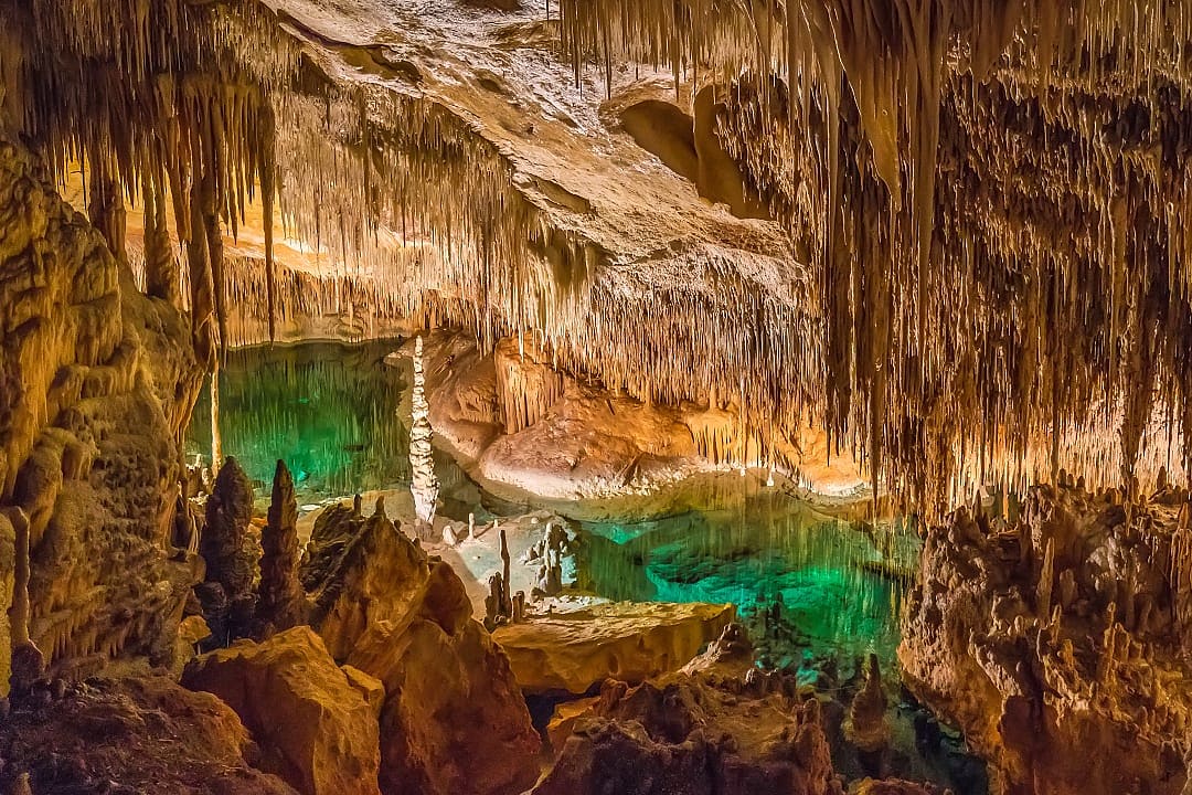 Drach Caves in Mallorca, Spain