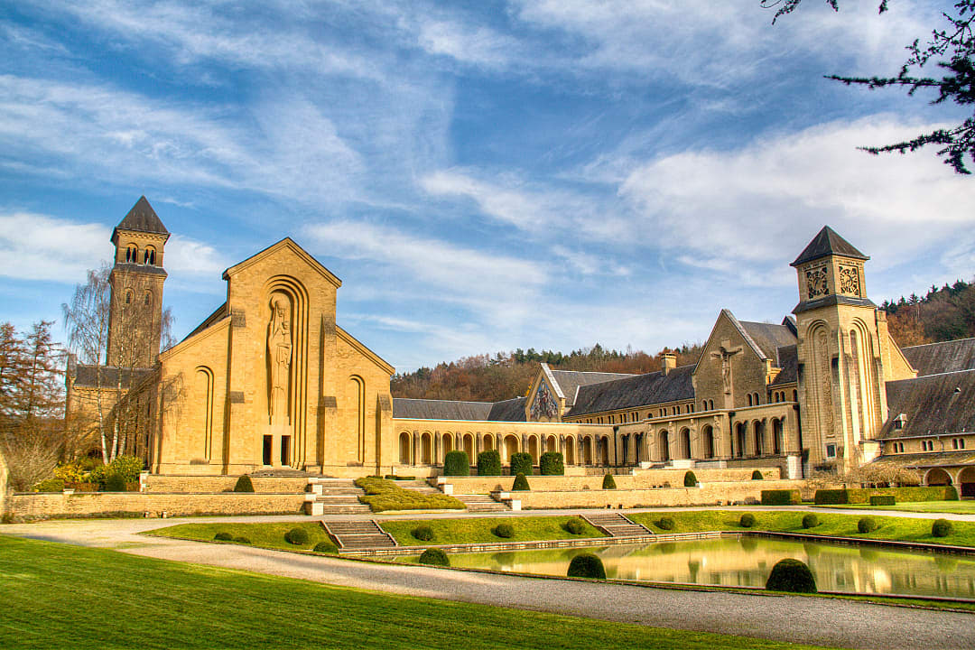 Orval Abby, one of the few monasteries in Belgium allowed to make Trappist beer.