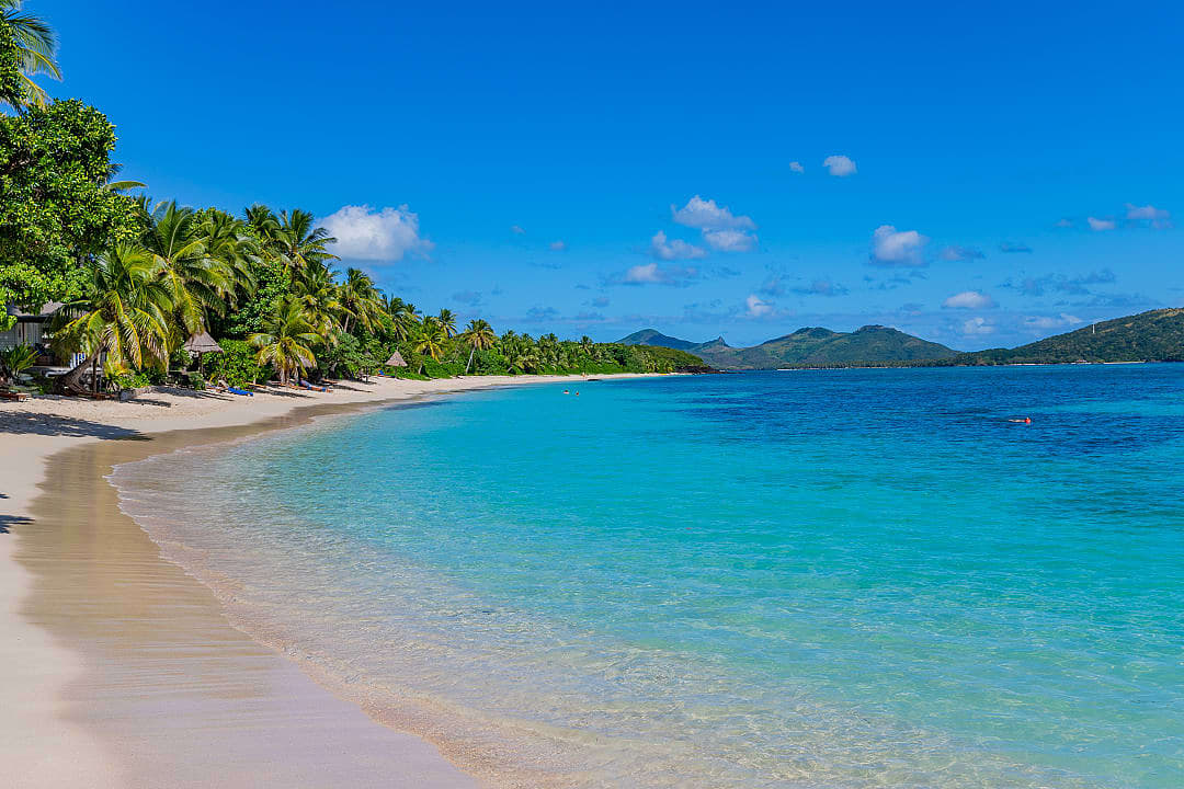 Blue Lagoon Beach in the Yashawa Islands, Fiji