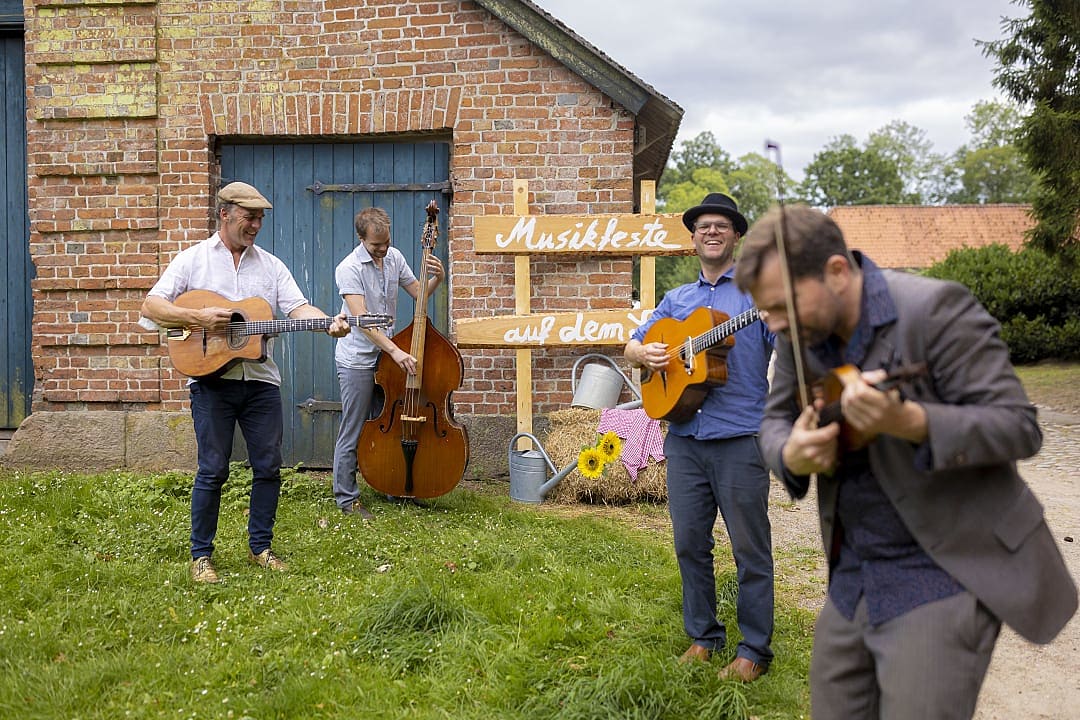 Countryside performance at Gut Emkendorf, part of the Schleswig-Holstein Musik Festival in Germany