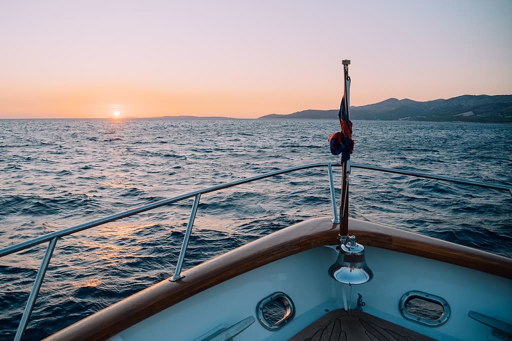 Sunset on the Adriatic Sea
