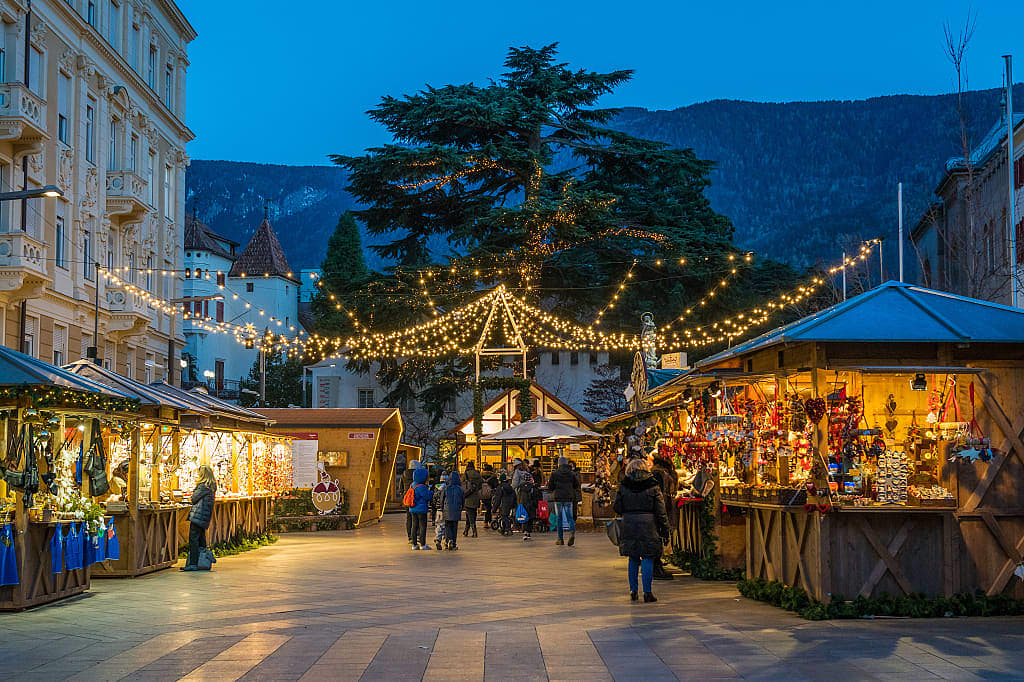 Christmas market in Merano, Italy