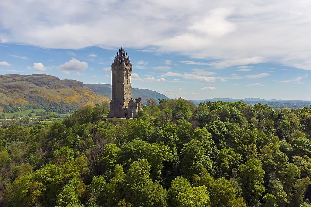 National Wallace Monument in Sterling, Scotland