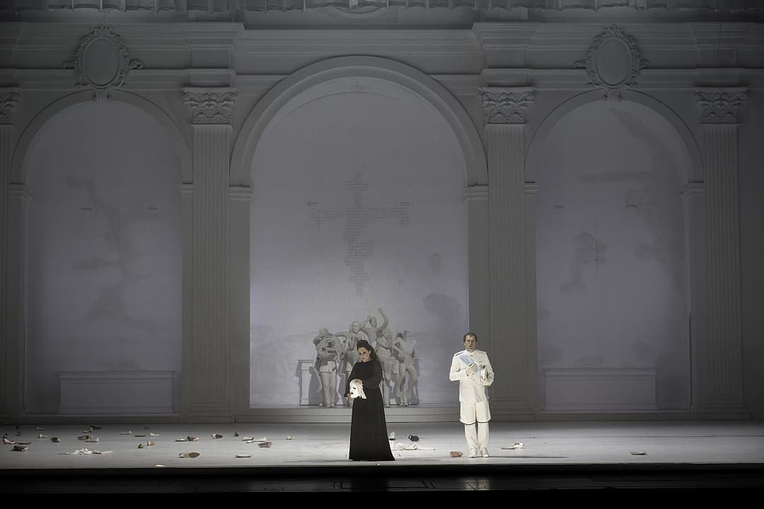 Performance of Motzart's Don Giovanni at theSalzburg Festival, Austria