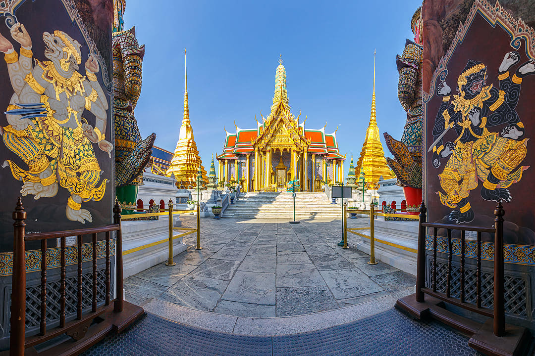 Wat Phra Kaew Temple, Bangkok, Thailand