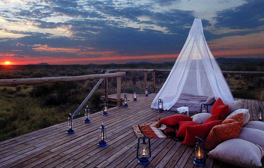 Makanyane Safari Lodge located on privately-owned land, within the renowned Madikwe Game Reserve, South Africa. Photo © Sanctuary Retreats