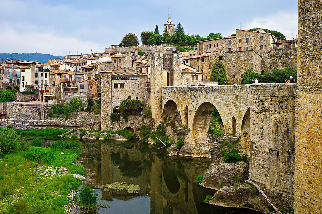 Besalú in  Girona, Spain