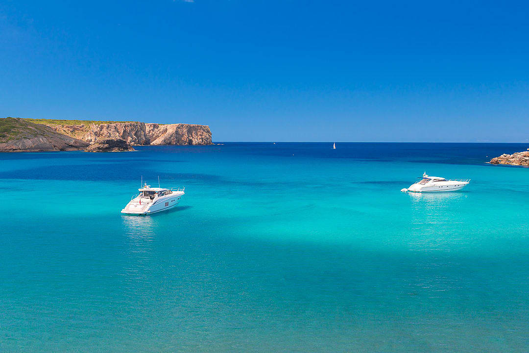 Balearic Islands in Menorca, Spain.