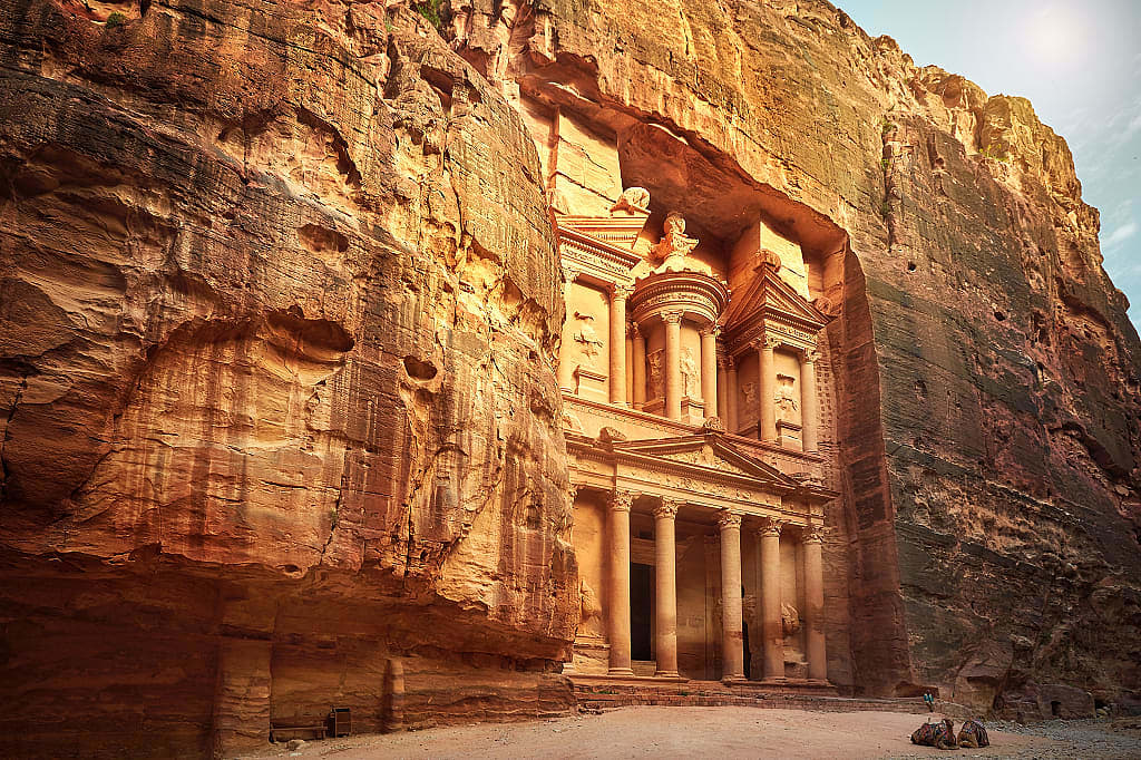 Al-Khazneh temple in Petra