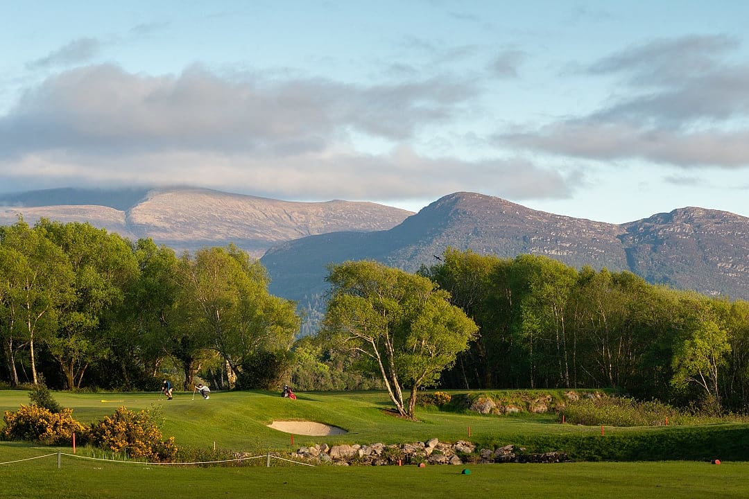 Golf course at Killarney National Park, County Kerry, Ireland