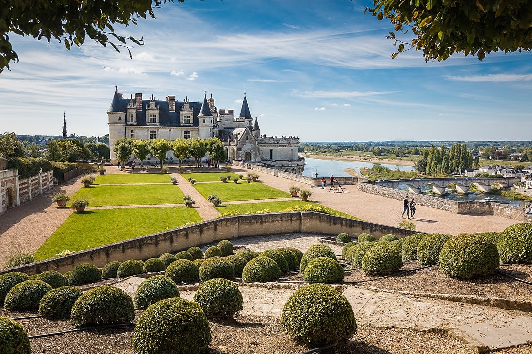 Amboise Chateau in the Loire Valley, France. Photo courtesy of ADT Touraine / David Darrault