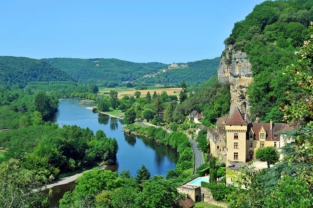 La Roque-Gageac village, Dordogne, France