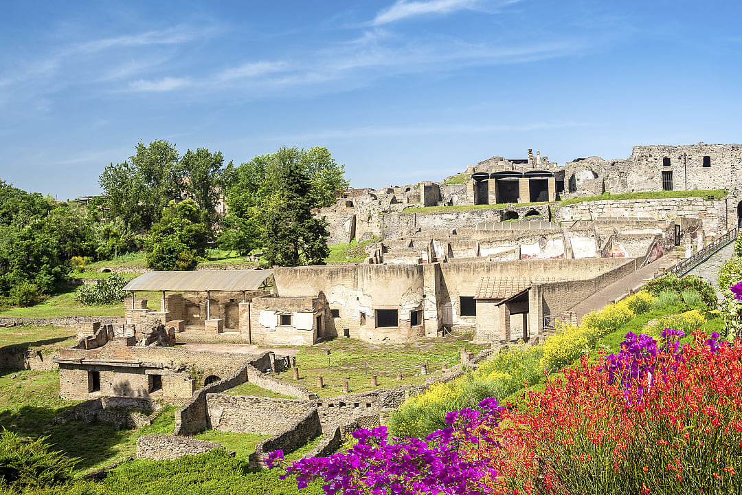 Pompeii in Naples, Italy