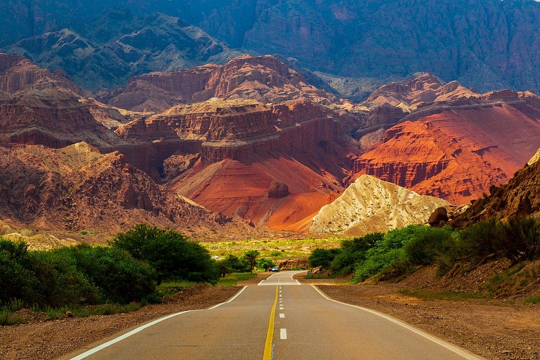 Quebradas de las Conchas in the Calchaquí Valleys, Argentina.