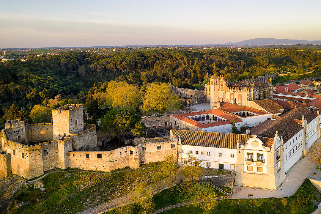 Tomar Castle and Convent in Tomar, Portugal