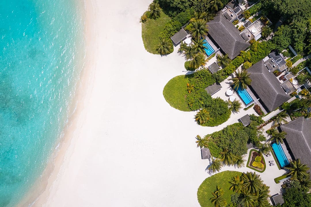 Resort in The Maldives.