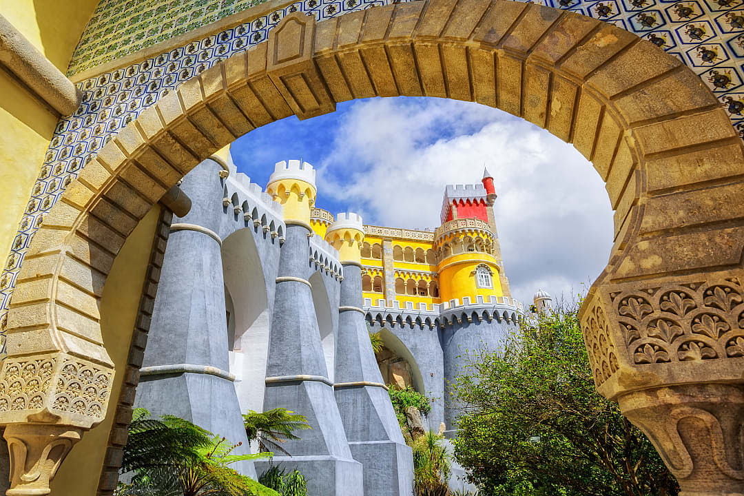 Pena Palace, Sintra, Portugal.