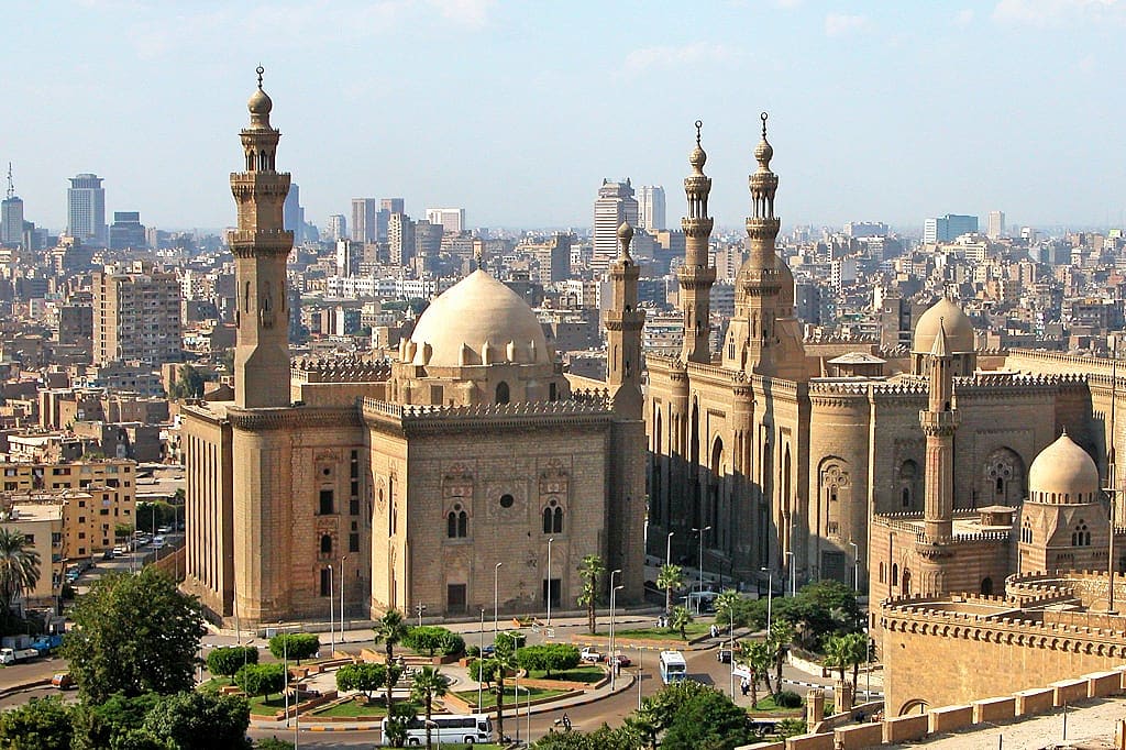 Mosques of Sultan Hassan and Al Rifai in Cairo, Egypt