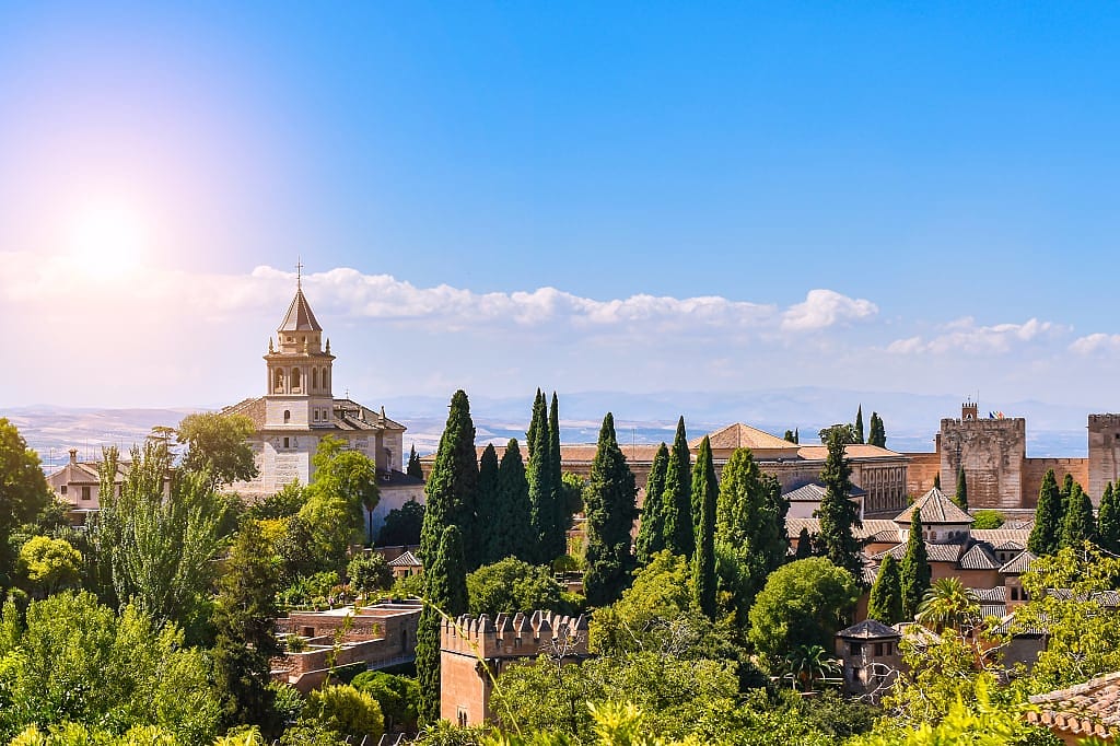 Alhambra in Granada, Spain