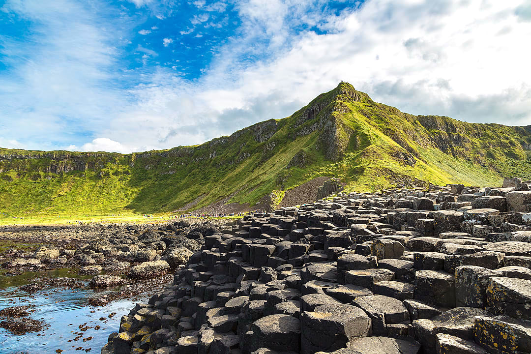 The Giant's Causeway in County Antrim, Northern Ireland